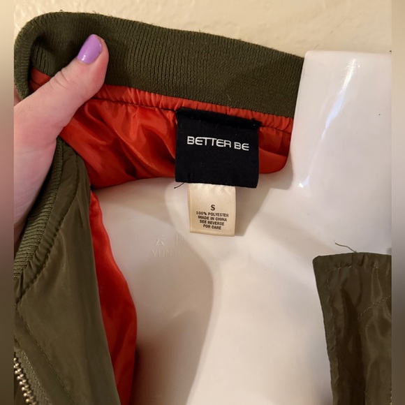 Better Be Green Quilted Bomber Jacket - Picture 6 of 6